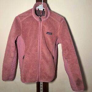 Patagonia Synchilla Deep Pile RetroX Pink Fleece Vintage Women’s Jacket